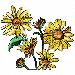 Flowers Embroidery Design 9 Flowers Embroidery Design 9